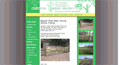 Desktop Screenshot of chettontimber.co.uk